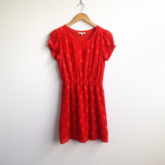 Madewell Dresses & Skirts - Madewell : Broadway & Broome Red Polka Dot Dress